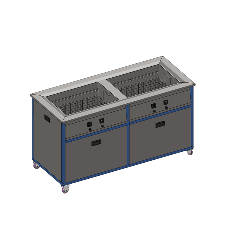 两槽式超声波清洗机