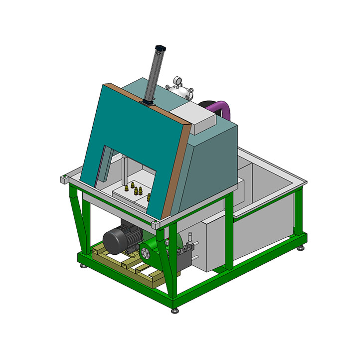 高压定位喷淋清洗机