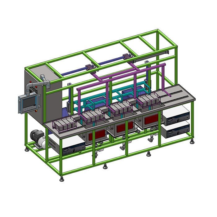 多槽平移式超声波清洗机(图2)